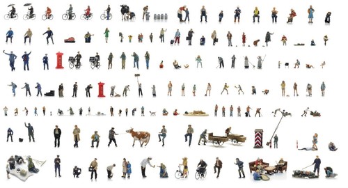 Artitec bemalte figuren - figuren, set