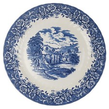 Servierplatte Royal Tudor 17 th Century England Blau