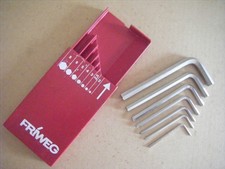 FRIWEG Imbusschlüssel  7-teilig Gebraucht in Schiebeschachtel