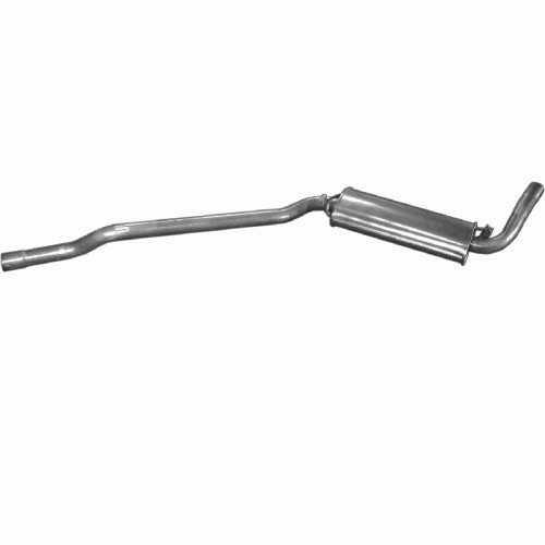 Mitteltopf auspuff für audi - auspuff,