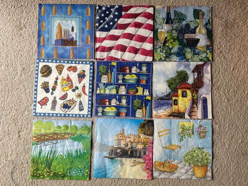 Verschiedene servietten pack - 9,