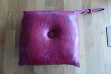 altes Kissen aus Opas Auto Oldtimer Wohnwagen Sofa Couch ca. 60er Jahre antik