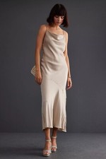 Anthropologie Satin Slip