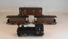 Liliput Spur H0e 1/87 Zugset Zillertalbahn Lok und 3 Wagen #9216
