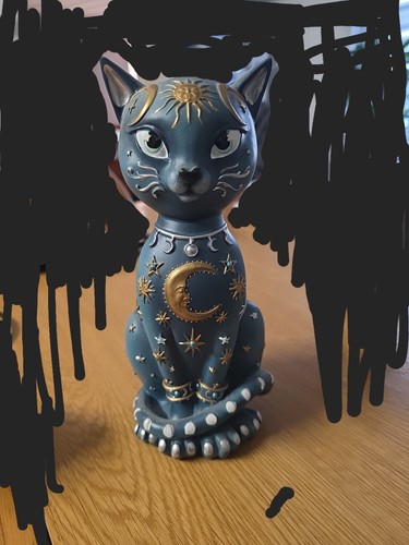 Himmlische katzenfigur - himmlische,