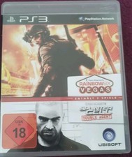 Tom Clancy Splinter Cell: Double Agent & Rainbow Six Vegas PS3  (USK 18)