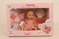 Badebabypuppe Götz Puppenmanufaktur Badewanne Windel Wasserdicht Schnuller Set