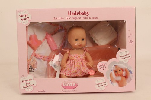 Badebabypuppe götz - badebabypuppe,