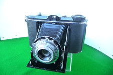 AGFA Isolette schwarz, 4,5x6/6x6cm mit Igestar 6,3/ 8,5cm. Gut!