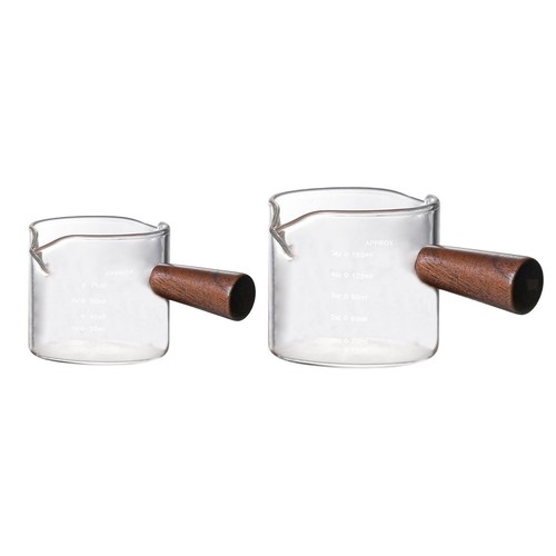 Messbecher aus glas - messbecher, mit