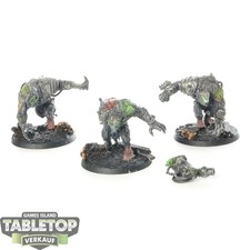 Skaven - 3 Rat Ogors - bemalt