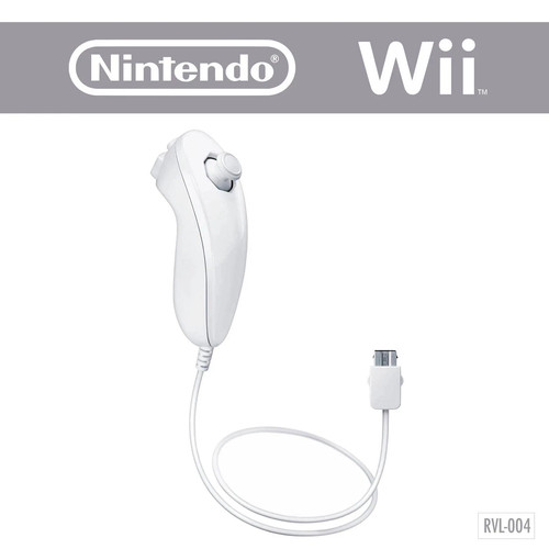 Nunchuk rvl 004 - nunchuk, (weiß)