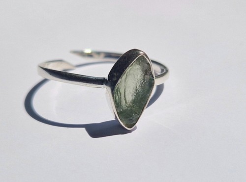 Echter moldavit ring aus - echter,