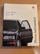 Pressemappe Audi IAA 89 / Audi