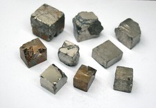 9 x Pyritkristall Navajun