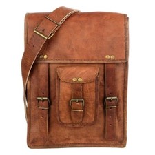 Tasche Sling Leder Schulter Crossbody Echt Männer Brust Herren Reise Messenger
