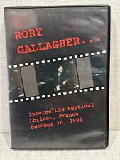 RORY GALLAGHER… Festival Lorient France 1994 DVD rarissimo 