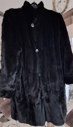 Samtwiesel mantel wendejacke - mantel,