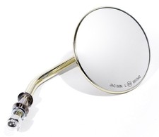 Mini Spiegel Gold für Harley