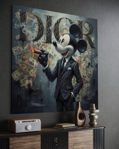 Micky maus leinwand - leinwand, bild