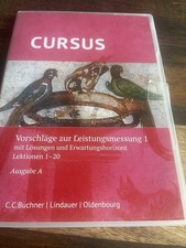 Cursus A neu Vorschläge zur