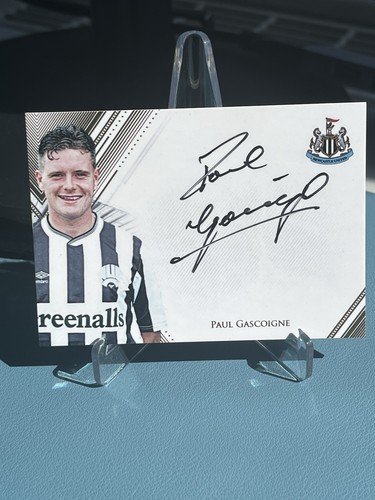 Paul gascoigne card - on,