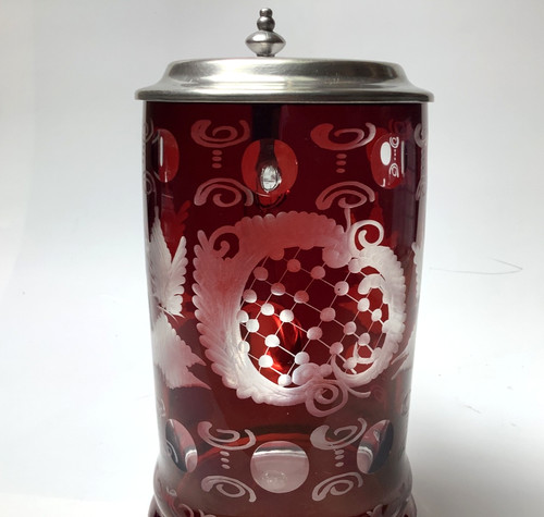 Leichter glaskrug mit - glaskrug,