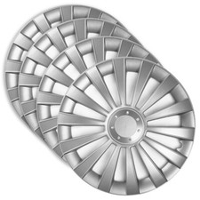 4x Radkappen Radblenden Radzierblenden Meridian Silber 14 Zoll Set für Toyota
