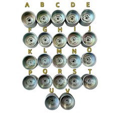 FÜR LAND ROVER Felgenschloss