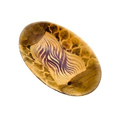 Holzschale Afrika Dekor bemalt