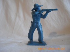 Tim-Mee Cowboy Figur 50er Jahre Spielzeug Linolin Plastik Germany