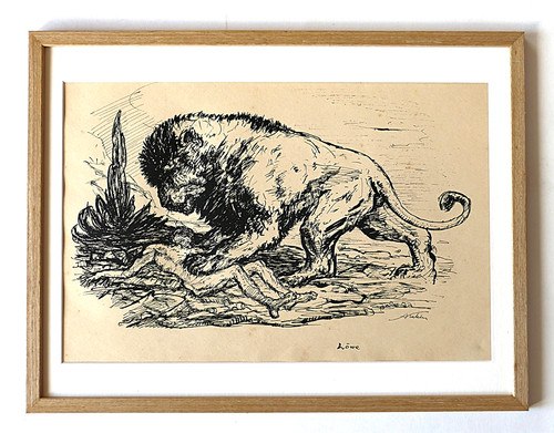 Alfred kubin löwe - alfred, "