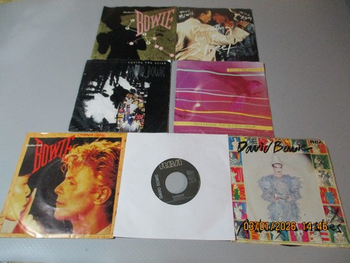Single vinyl sammlung 7x - 7",
