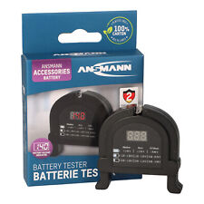 Ansmann Battery Batterie Tester für Knopfzellen und Rundzellen