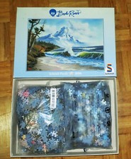 2x Schmidt Puzzle - je 1000 Teile - Bob Ross Nr. 57332 und Nr.57333