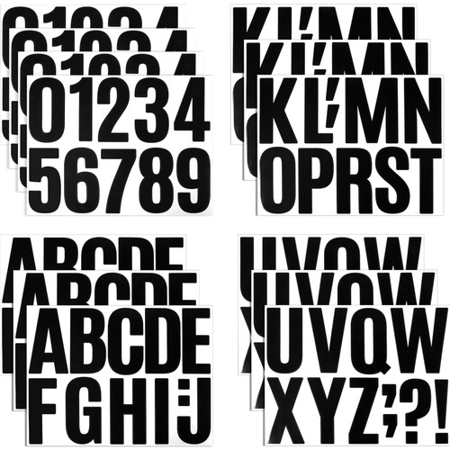 Buchstaben zahlen aufkleber - buchstaben,