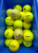 25 Gelbe Marken Lakeballs –