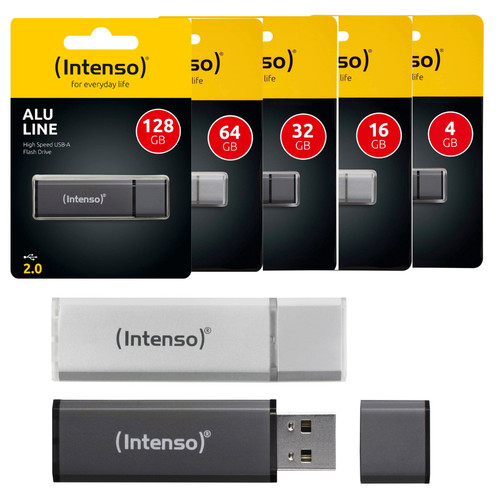 Intenso usb stick - stick, alu