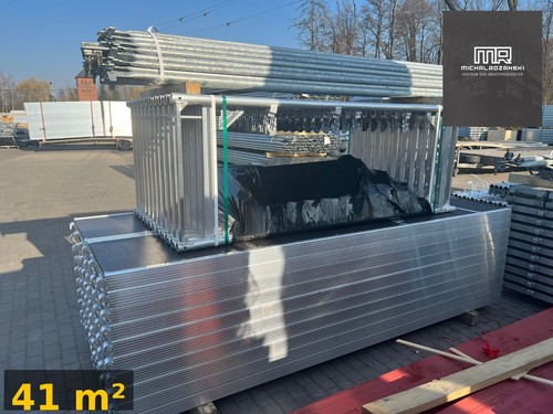 Gerüst alu komplett - 41,5m²,