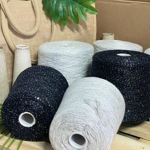 Pailletten dickes mohair - pailletten,
