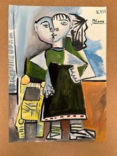 Pablo Picasso Zeichnung auf