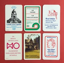 6 x DDR Taschenkalender 1983 -