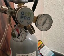 Ocopro Profi CO2 Druckminderer Mit Doppelmanometer & Feinnadelventil