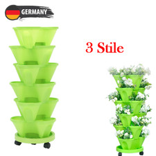 6 x Blumentopf Säulentopf