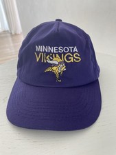 Vintage Minnesota Vikings Cap Snapback NFL Mc Donalds 90s