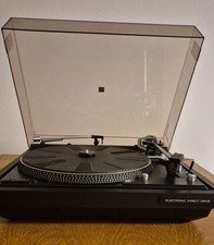 Dual CS 704 Plattenspieler – Direktantrieb, Schwarz, Ortofon OMB 10