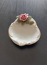 kleine Porzellanschale aus Dresden, Krone-N-Stempel, 1950/1960