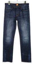 Hugo Boss Orange25 Ocean Herrenjeans W31 L32 Knopf Fly Whiskers