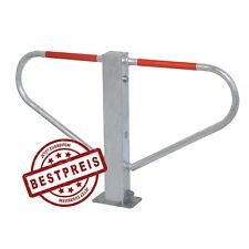 Parkplatzsperre umlegbar mit Rundzylinder, Absperrpfosten Poller Pfosten