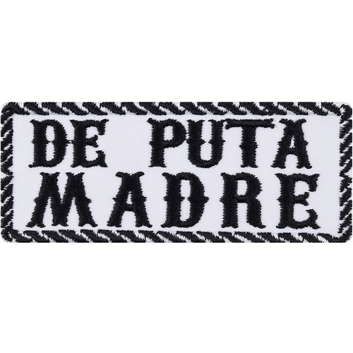 Aufnäher puta madre - de,